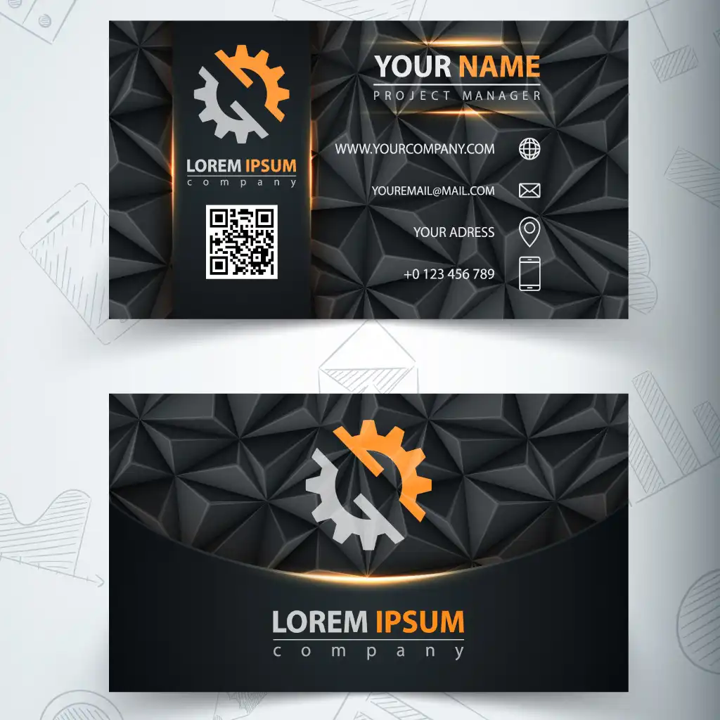 business cards for gym fitness